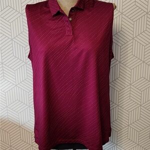 Nike Rasberry sleeveless sports top.Size XL